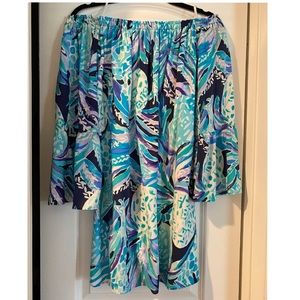 Lily Oulitzer Off the Shoulder Dress Sz: XS